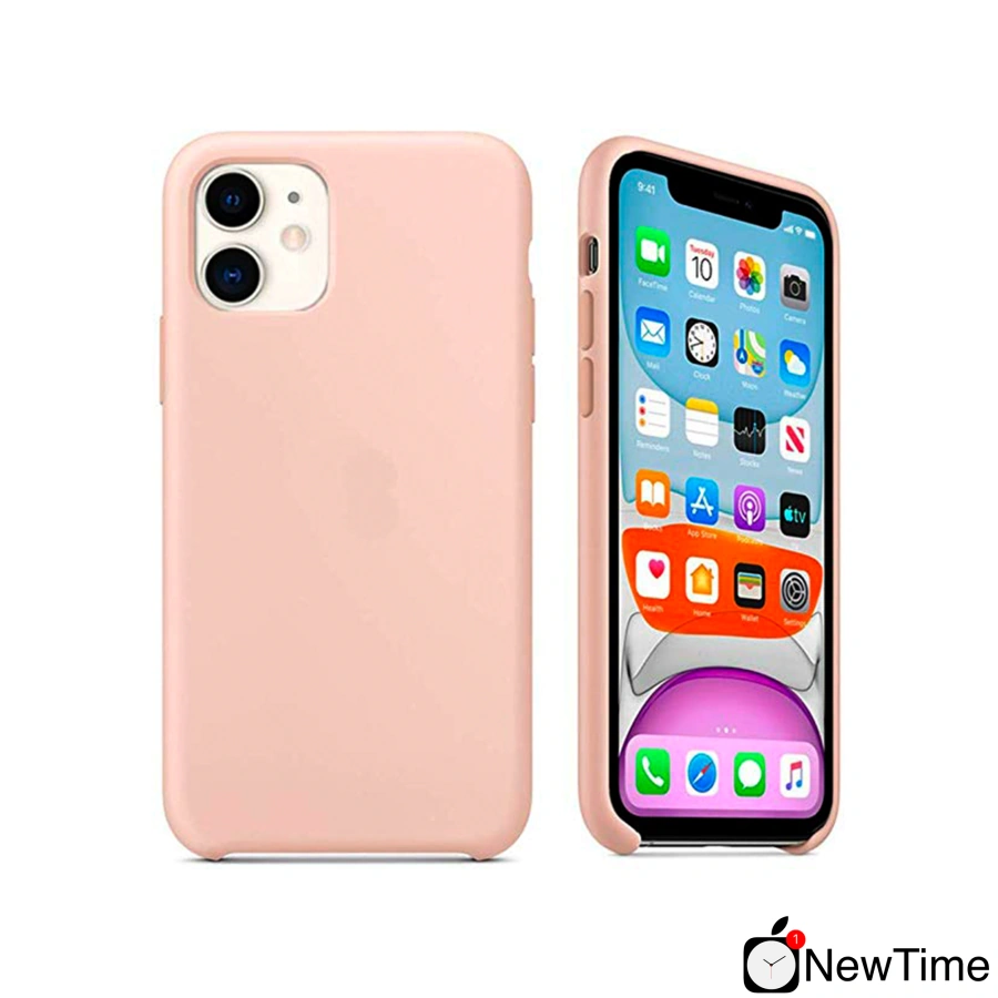 Чохол Apple iPhone 11 Silicone Case Lux Copy - Pink Sand (MWY32)